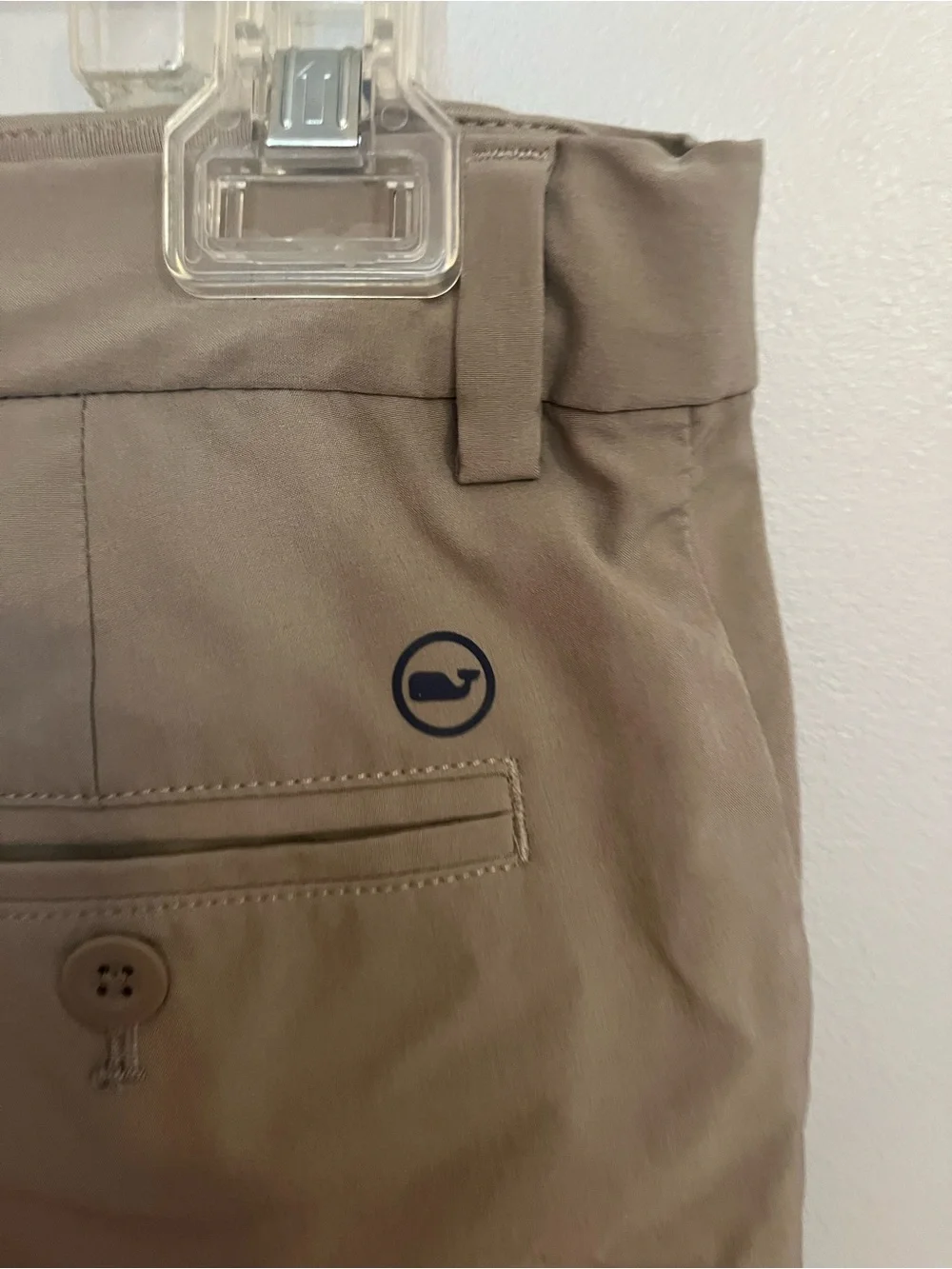 Vineyard Vines Boys Tan Stretch Shorts